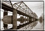 Old Steel Bridge, 29 February 1900